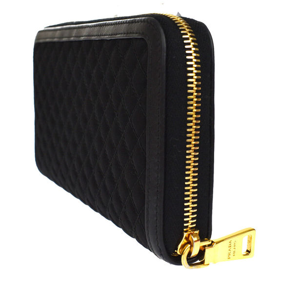 Prada Tessuto Quiltin Long Zipper #80334P39B - Picture 3 of 15